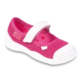 Scarpe per bambini Befado 209P025 rosa bianca