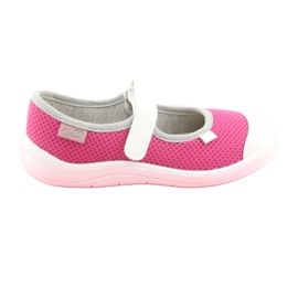 Scarpe per bambini Befado 208X037 rosa bianco