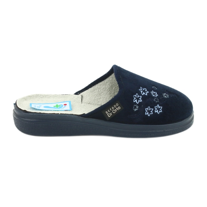 Dr.tori Befado Donne's Slivers PU 132D012 Navy Blue