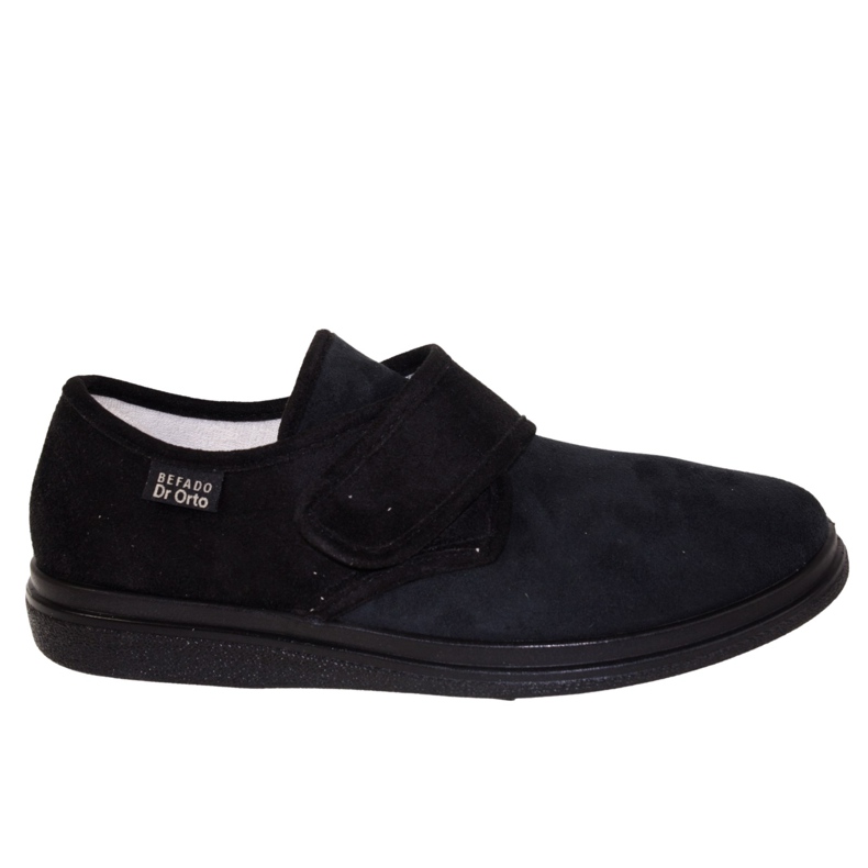 Befado scarpe da uomo pu 131M004 nero