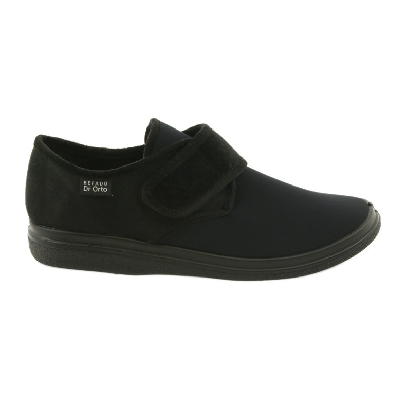 Befado scarpe da uomo pu 131M003 nero