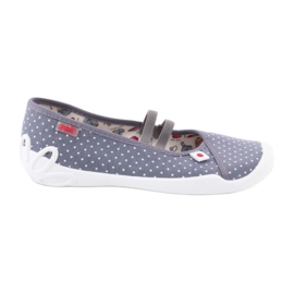 Scarpe per bambini Befado 116Y199 bianco grigio