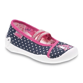 Scarpe per bambini Befado 116X223 blu navy rosa