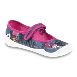 Scarpe per bambini Befado 114Y275 blu navy rosa
