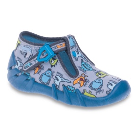Scarpe da bambino colorate Befado 110P308 blu