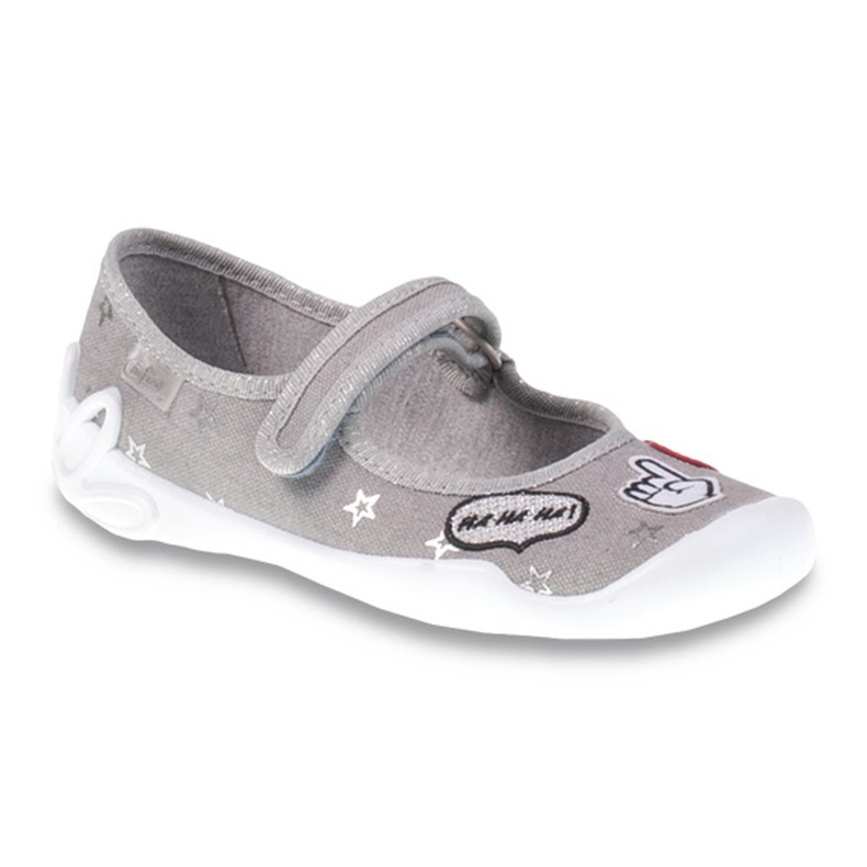 Scarpe per bambini Befado 114Y287 grigio