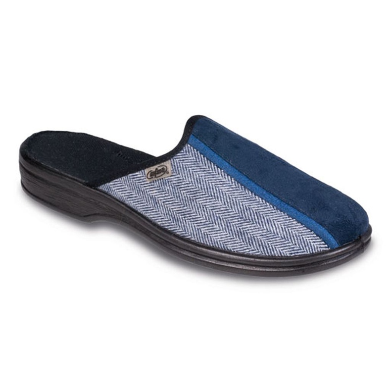Befado scarpe da uomo pu 093M030 blu