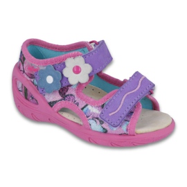 Befado scarpe per bambini pu 065P120 rosa viola