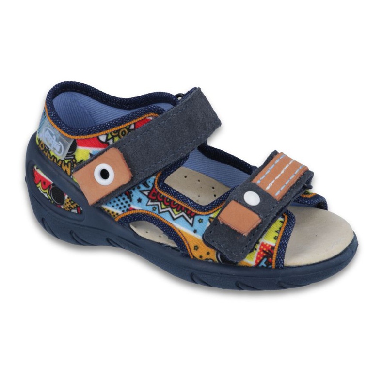 Befado scarpe per bambini pu 065P117 blu navy blu