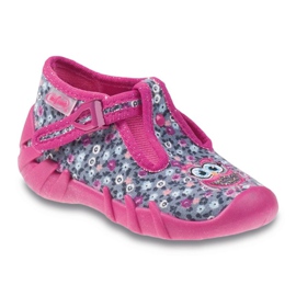 Scarpe per bambini Befado 110P302 rosa grigio
