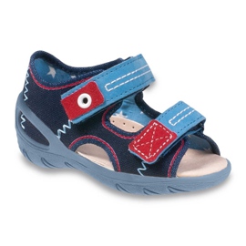 Befado scarpe per bambini pu 065P112 blu navy