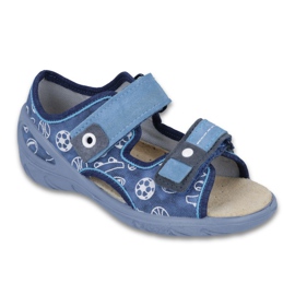Befado scarpe per bambini pu 065X118 blu