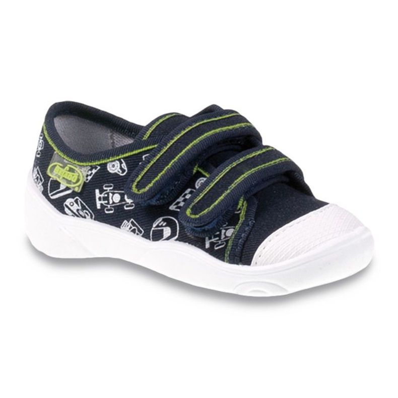 Scarpe per bambini Befado 907P097 blu navy verde