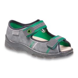Scarpe per bambini Befado 969X116 verde grigio