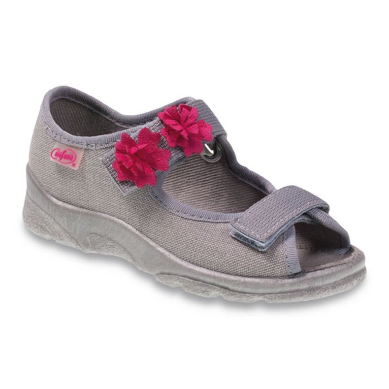Scarpe per bambini Befado 969Y103 rosa grigio