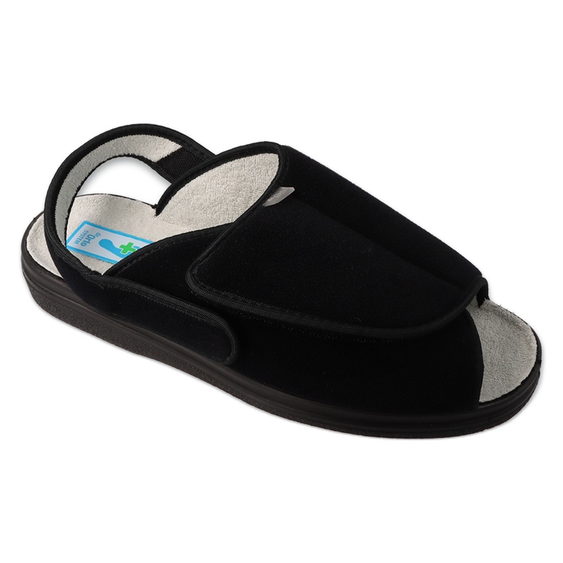 Dr.orto Befado Men's Hins PU 983M004 Black Velcro nero