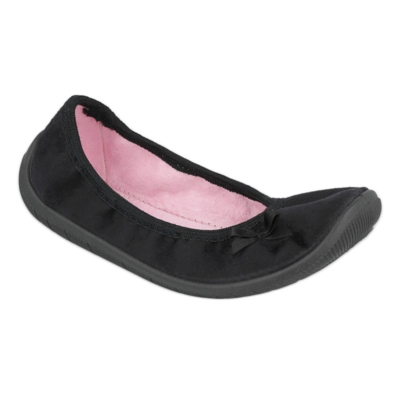 Ballerinas per bambini di Befado con un arco 980x070 nero