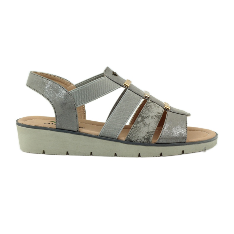 Sandali Aloeloe super comodi grigio giallo