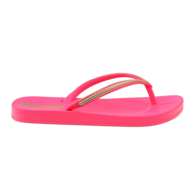 Infradito catena d'oro Ipanema 8238 rosa giallo