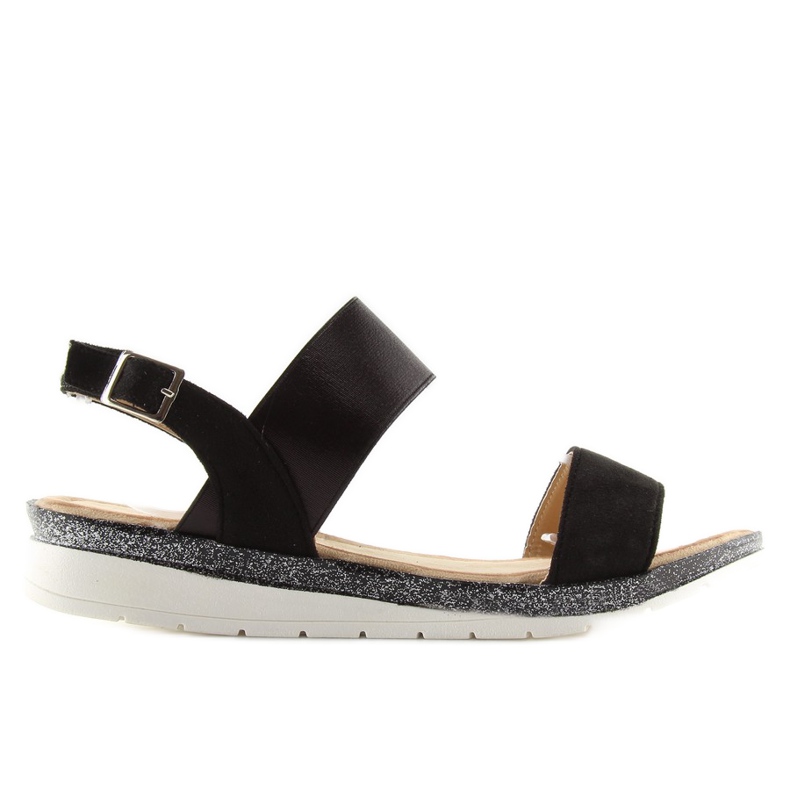 Sandali neri da donna A-04 neri nero