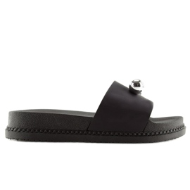 Pantofole nere da donna nere 1897 nere nero