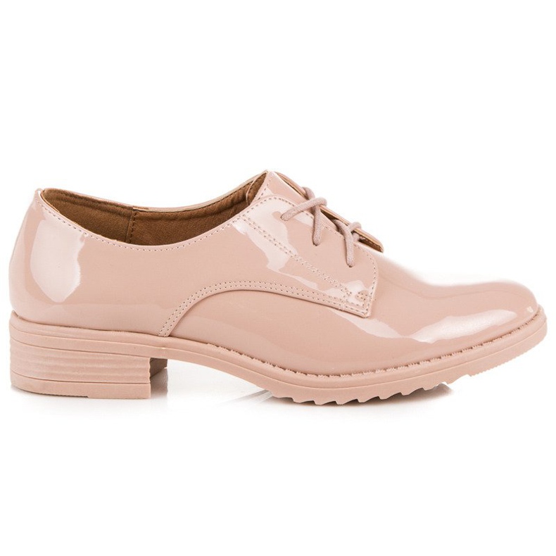Lovery Scarpe laccate da donna marrone