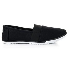 Mckeylor Slipons in tessuto nero