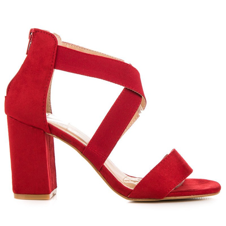 Sandali rossi di vinceza rosso