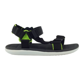 Sandali da uomo impermeabili Rider 82137 nero verde