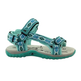 American Club Sandali con inserto in pelle americana 5268 multicolore