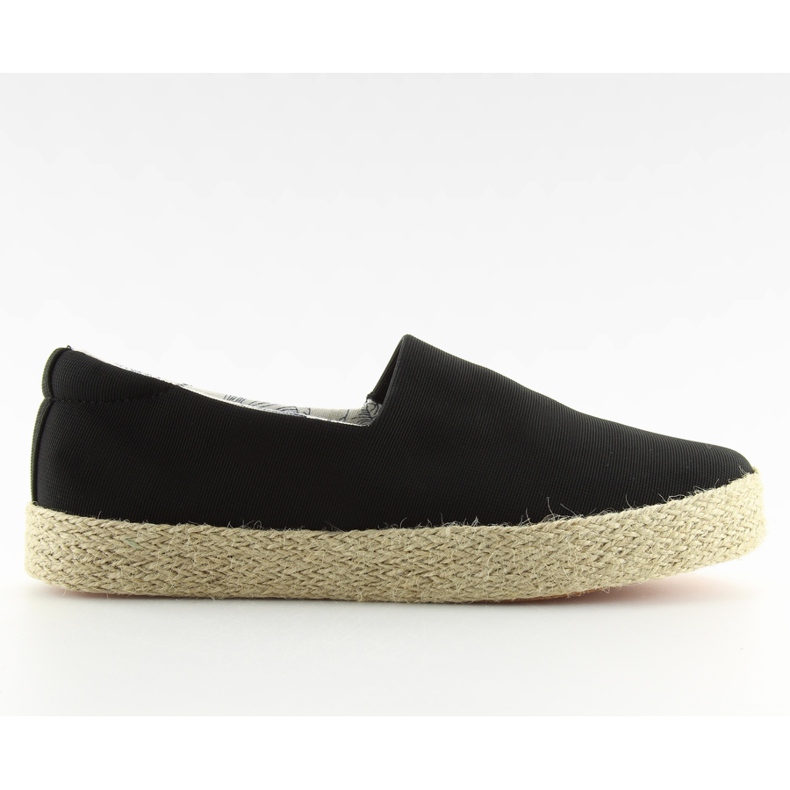Espadrillas slip-on nere k1833801 negro nero