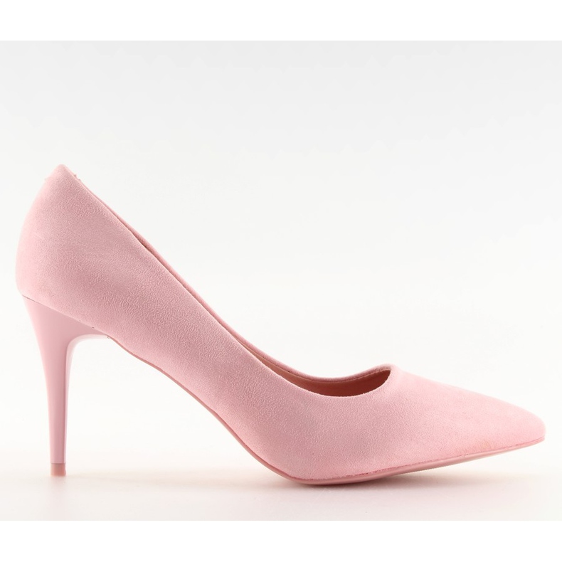 Tacchi alti in pelle scamosciata Candy Shop rosa