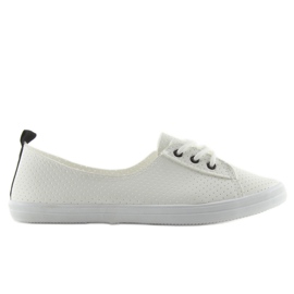 Sneakers da donna bianche L1832401 negro nero bianco