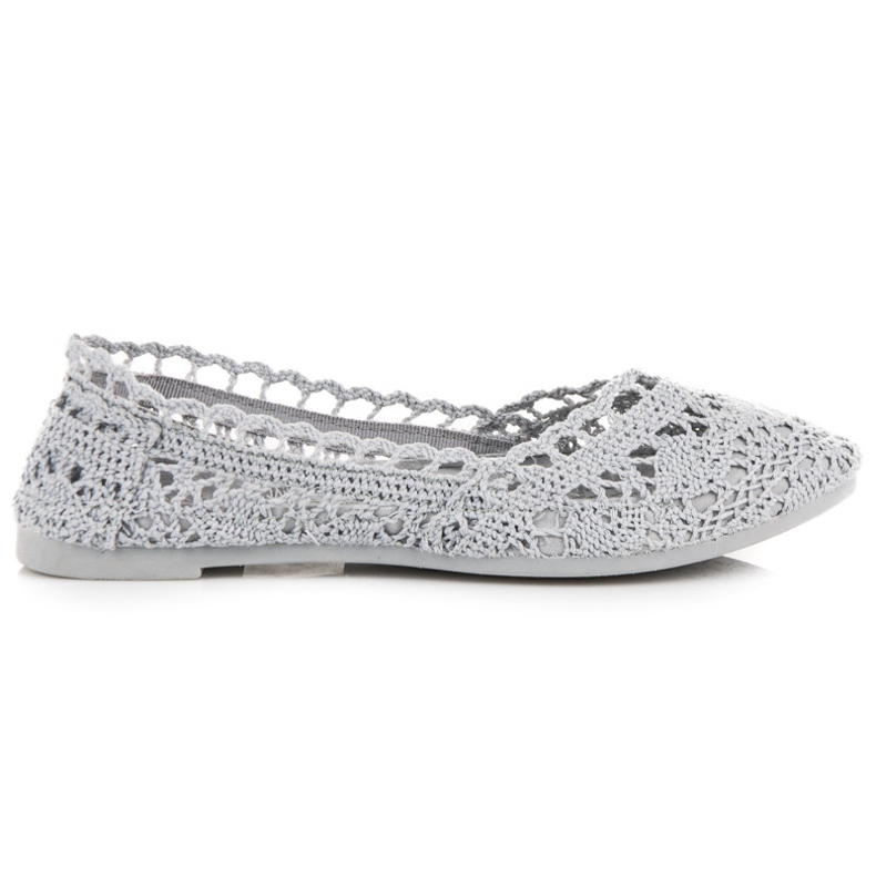 Seastar Ballerine in pizzo grigio