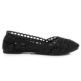 Seastar Ballerine in pizzo nero