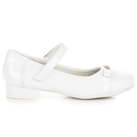 Ballerine vinceza laccate bianche bianco