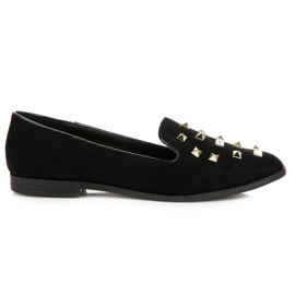 Bestelle Signori neri con borchie nero