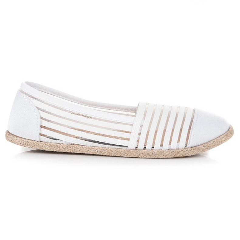 Vinceza Espadrillas mckeylor trasparenti bianca
