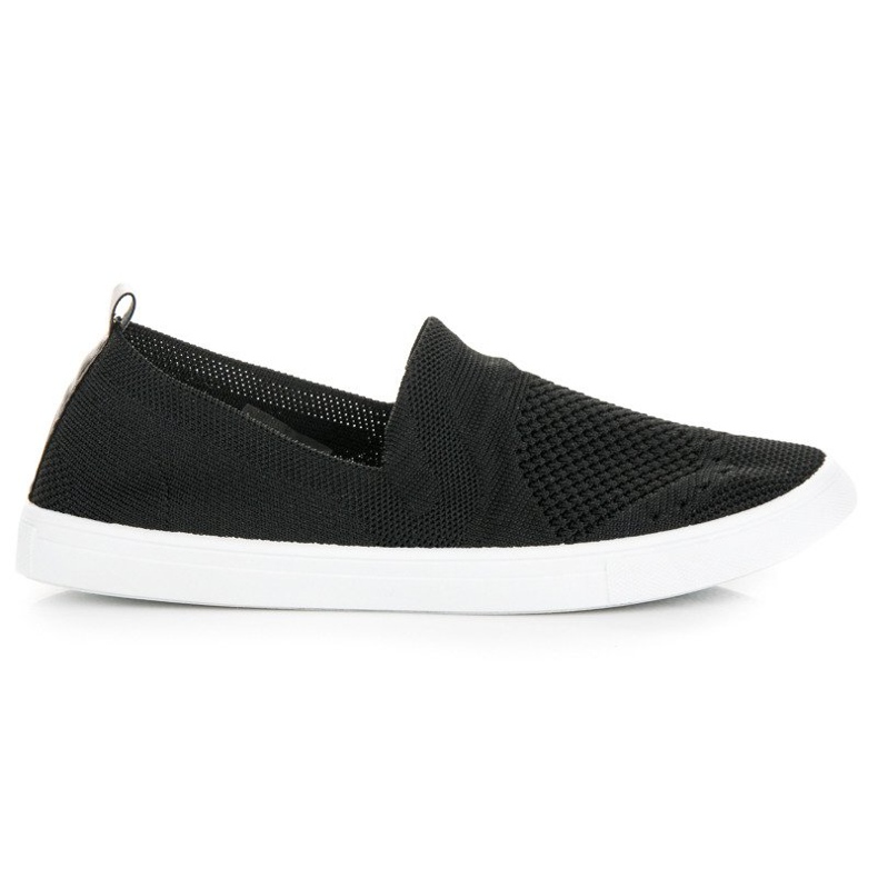 Sneakers slip-on in tessuto MCKEYLOR nero
