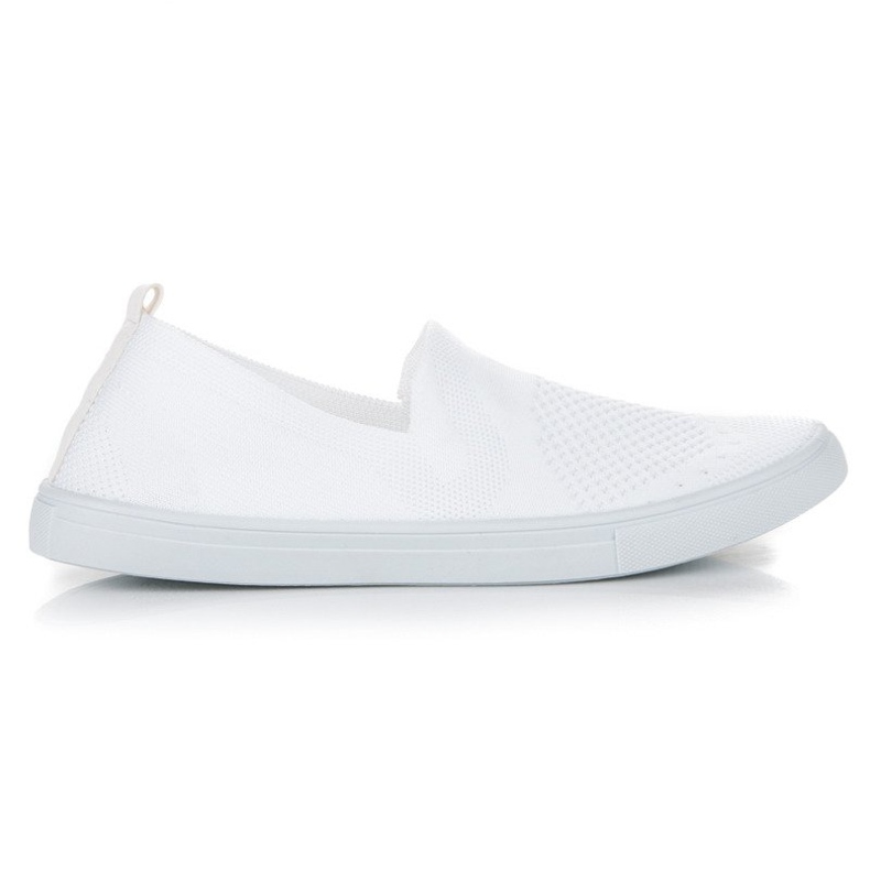 Sneakers slip-on Mckeylor in tessuto bianca