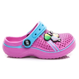 Hasby Ciabatte A'LA Crocsy rosa