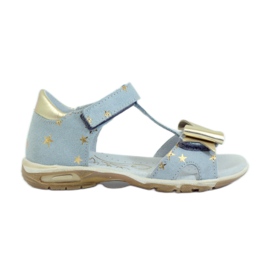 Sandali stelle con fiocco Ren But 3199 giallo blu