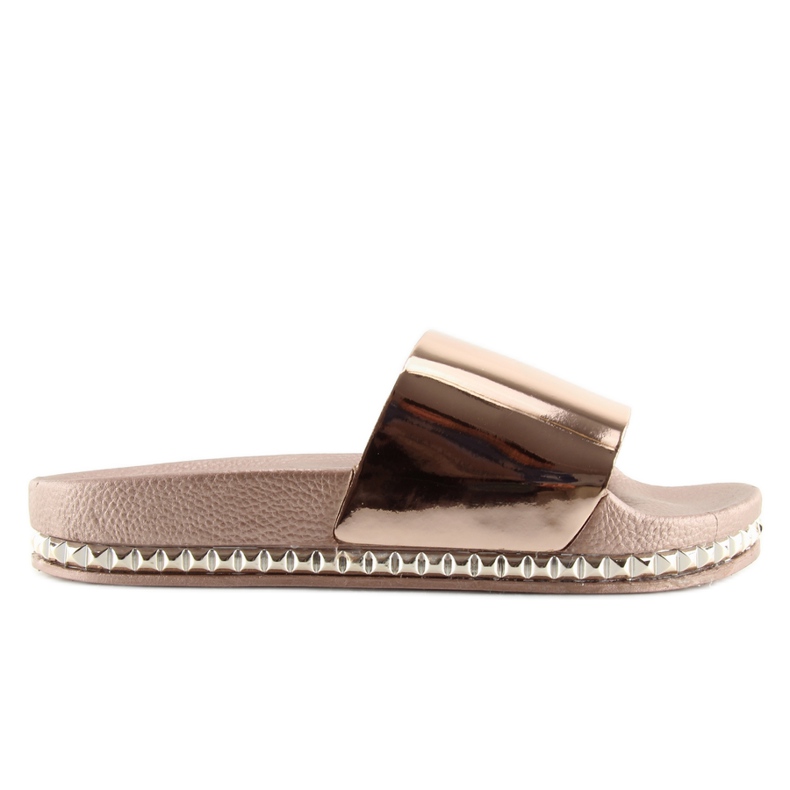 Pantofole rosa da donna rosa N-29 champagne