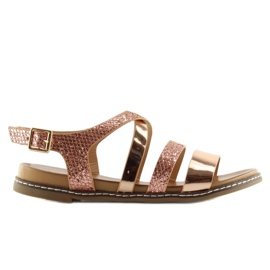 Sandali da donna rosa J80-1 champagne