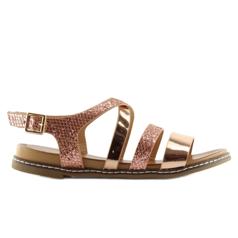 Sandali da donna rosa J80-1 champagne