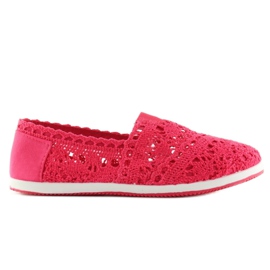 Pizzo tomsy lampone AL2659 rosso rosa