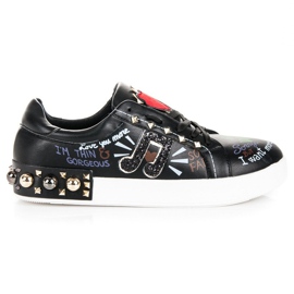 Seastar Scarpe da ginnastica nere alla moda nero