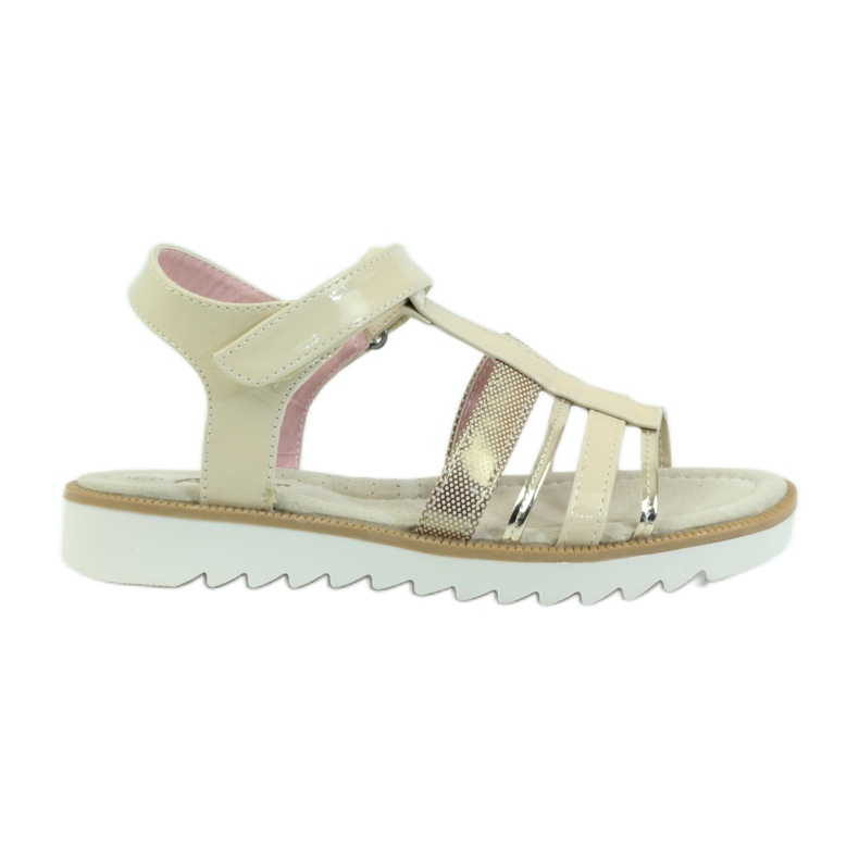 Sandali per bambini American Club 16903 beige