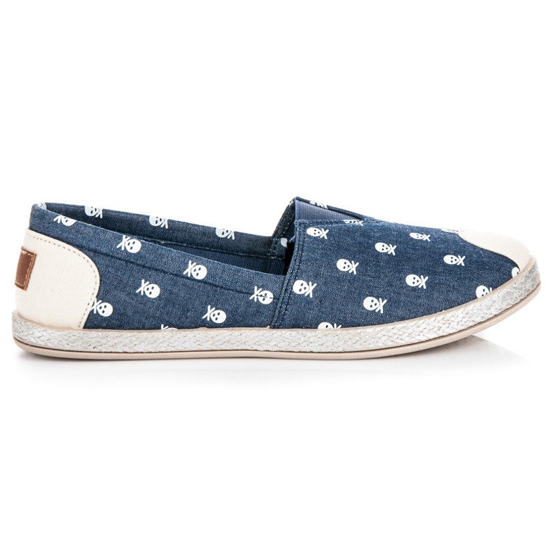 Muto Espadrillas da donna blu marrone blu navy