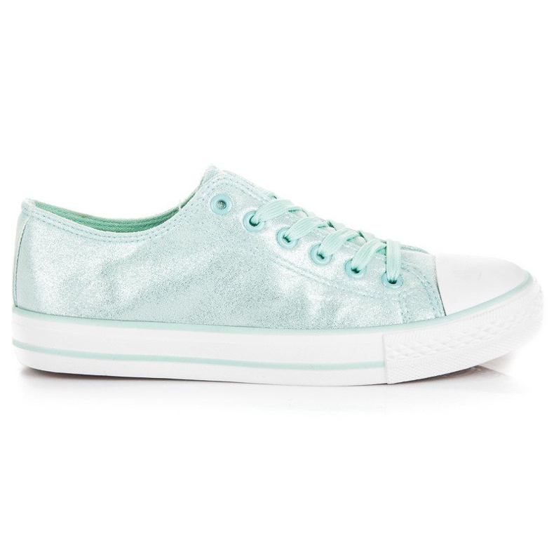 Sport Sneakers allacciate alla menta verde
